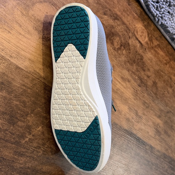 Vessi Gray Men's Knit Sneakers, size 12m - Picture 6 of 9